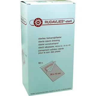 NOBAMED Rudavlies 20CMX10CM Verbandpflaster