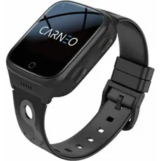 Carneo GuardKid+ Platinum Black (41 mm, 4G), Sportuhr + Smartwatch