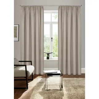 Bruno Banani »Lagan« Kräuselband 2 Stk. tlg. 2-er Set, gewebt, Microfaser, versch. Größen, einfarbig, Bestseller, grau