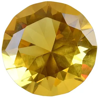 LONGWIN 60 mm W Kristall-/Diamant-Briefbeschwerer, Ornament, für Zuhause, Dekoration, gelb