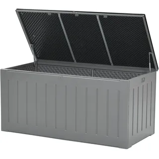 Garden Impressions JERSEY Auflagenbox Kissenbox Aufbewahrungsbox grau 830L