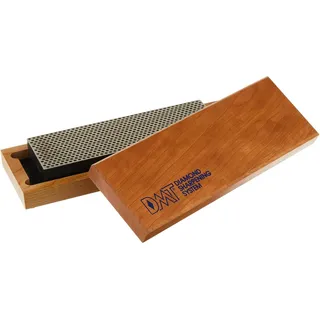 DMT Diamond WhetstoneTM Diamant Schleifstein in Holzbox 8" Extragrob | Messerschärfer in Profiqualität | 20cm Wetzstein für Messer und Werkzeuge | Made in USA | W8X