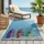100 200 Blau/Mehrfarbig