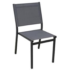 Essenciel Green stühle, Aluminium, anthrazit, 60cm x 48cm x 87cm