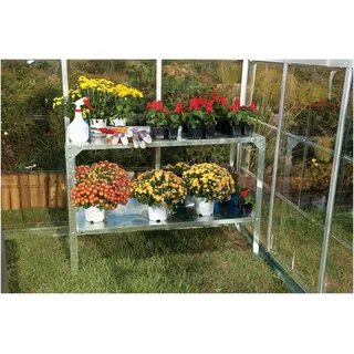 CANOPIA Pflanztisch Silber 115 x 51 x 80 cm