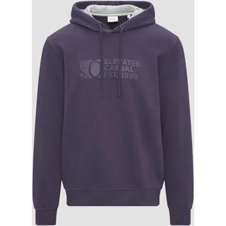 S.Oliver Hoodie mit Logo-Print, Flieder XXL