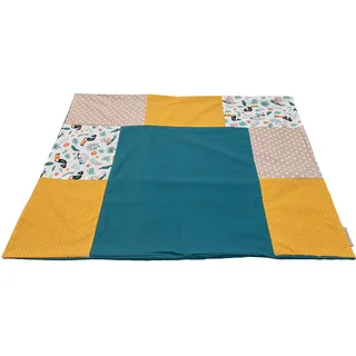 ULLENBOOM Wickelauflagenbezug 75x85 cm - Waschbar und aus reiner Baumwolle | 100% Baumwolle, Alle Materialien OEKO-TEX zertifiziert, Made in EU, Schadstoffgeprüft, waschbar, Bezug für Wickelunterlage