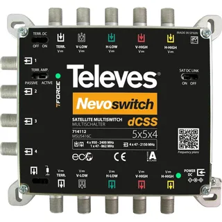 TELEVES SAT-CR-Multischalter 5 in 4x16 kaskadierbar MSU5416C