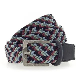 Mustang Flechtgürtel Materialmix 3,5 cm mehrfarbig 125