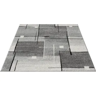MERINOS Thales 6102 Kurzflorteppich 240 x 330 cm Grau