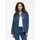 VILA Jeansblazer VILA VIJAF L/S DENIM JACKET NOOS Damen Gr 36 blau medium blau denim detail 244 Denim/Jeans Obermaterial 99 Baumwolle 1 Elasthan unifarben regular fit hüftlang Blazer Jeansblazer