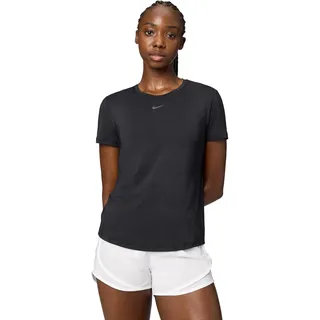 Nike Damen One Classic T-Shirt, Black/White, M EU
