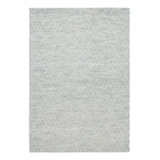 THEKO Wollteppich Trondheim PO-502« rechteckig 10 mm Höhe Handweb Teppich, Flachgewebe, reine Wolle, ¦ Maße (cm): B: 110 H: 1