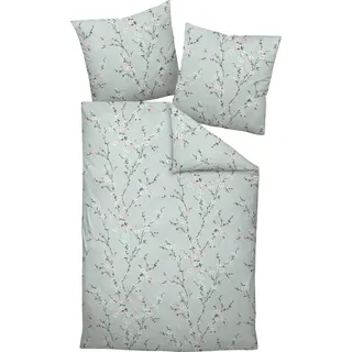 JANINE Tango 20076 silberblau 135 x 200 cm + 80 x 80 cm