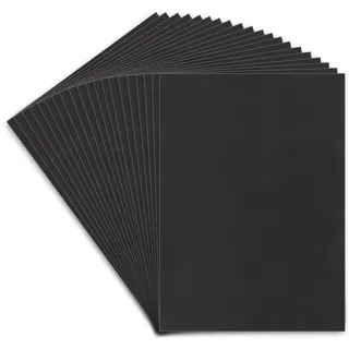 MUXHEL 20 Stück Magnetfolie, DIN A4, Magnetklebefolie, Magnetplatte, Magnet Folie, Magnetpapier, Magnetische Folie, Magnetic Sheet, für Fotos, Dekorieren Sortieren Und Ordnen