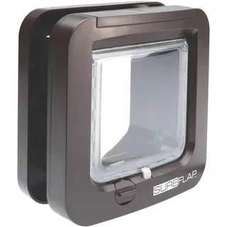 Sureflap Mikrochip Katzenklappe Braun 1 St.