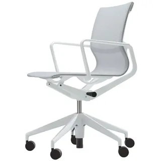 Vitra Bürodrehstuhl Physix grau, Designer Alberto Meda, 88-100x63.5x55.5 cm