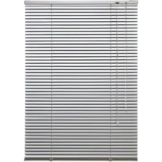 »Aluminium-Jalousie« mit Bohren freihängend Aluminium