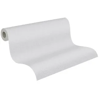 A.S. Création Vliestapete Uni Hellgrau