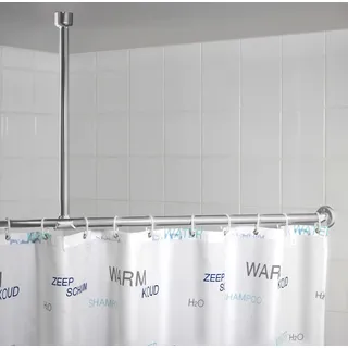 Wenko Metall Deckenstütze für Duschvorhangstange