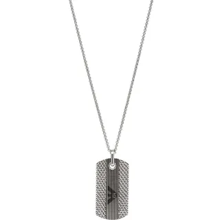 Emporio Armani Halskette Herren Edelstahl Kühles Silber