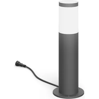GardenLink Utrecht Sockel Kaltweiß 660lm Anthrazit - Grau