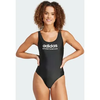 Adidas Sportswear U-Back Badeanzug Black / White 38