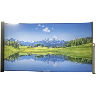 Garden Pleasure Seitenmarkise 160 x 300 cm mehrfarbig Polyester