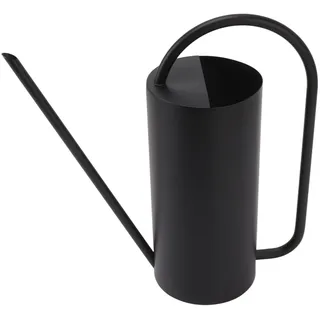Restokki Gießkanne Schwarz Pflanzen Gießkanne Schwarz Gießkanne Mit Langem Auslauf Ist Das Perfekte Gartengerät für Zimmerpflanzen Bonsai Outdoor Garten Blume Deko (Schwarz)