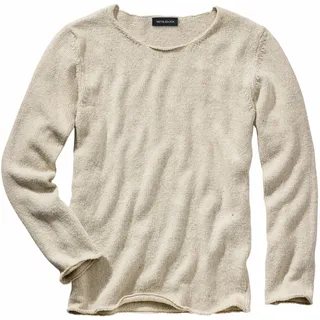 Upcycled Sweater Weiß 52