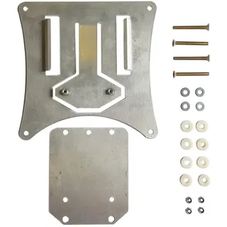 bcr components Bcr Enduro Removable Kennzeichenhalter - Black - One Size