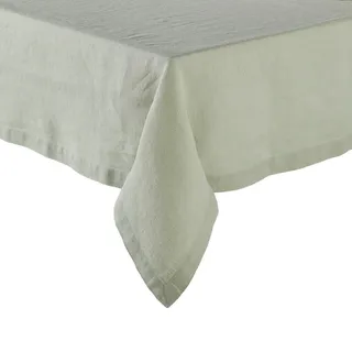 Butlers Tischdecke Riga 160x300cm , Salbeigrün , Textil , 160x160 cm , Heimtextilien, Wohntextilien, Tischwäsche, Tischdecken