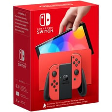 Bild von Switch OLED-Modell Mario Edition rot