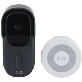 Funk-Türklingel mit Fotobenachrichtigung 150 m, schwarz/weiß (T39371)