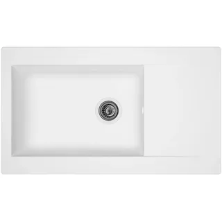 Denver 86 x 50 cm weiß + Handbetätigung