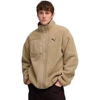Puma Reversible Hybrid Sherpa Jacket Isolierte, Eiskaffee, M EU