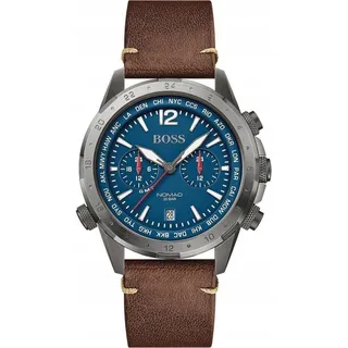Hugo Boss 1513773 Nomad Herrenuhr (Zh051A) - Braun, Grau, Dunkelblau