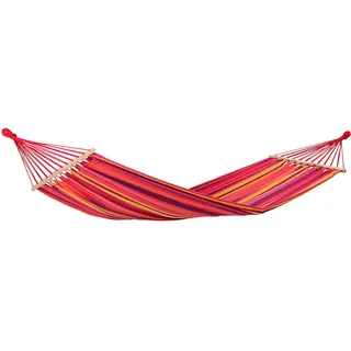 AMAZONAS Stabhängematte wetterfest UV-beständig Tonga Vulcano 200cm x 100cm bis 120kg buntgestreift