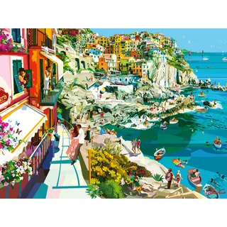 Ravensburger Puzzle 16953 Verliebt in Cinque Terre 1500 Teile Puzzle