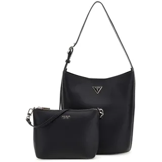 GUESS Meridian II Bucket Bag Black