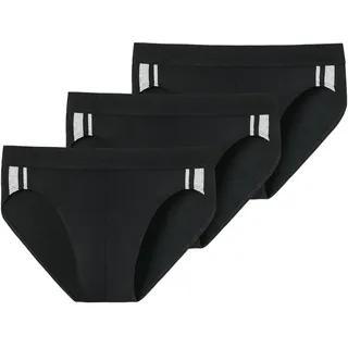 SCHIESSER Herren, Slip, (3 St.), mit Kontrast-Paspeln