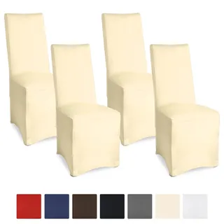 Beautissu Leona Stretch Ecru