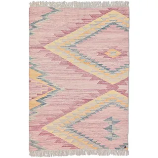 Tom Tailor Teppich Pink, Abstraktes, rechteckig, 65x135 cm, Teppiche & Böden, Teppiche, Moderne Teppiche