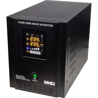 Notstromversorgung MHPower MPU-1800-24, USV, 1800 W, reiner Sinus, 24 V