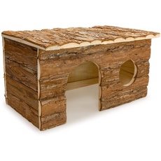 Arquivet Großes Holzhaus für Nagetiere, 40 x 23 x 20 cm