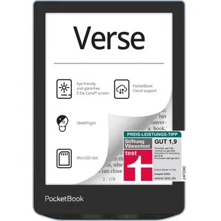 Pocketbook Verse eReader bright blue mit 212 DPI 8 GB