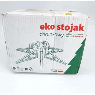 Kadax Weihnachtsbaumständer mit Wassertank, Christbaumständer aus robustem Kunststoff für Bäume, Verschiedene Großen, Tannenbaumständer, stabil, grün (Baumhöhe bis 3,5m)