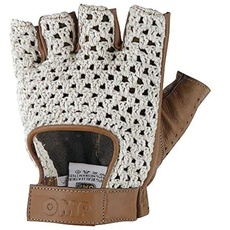 Omp OMPIB/747/M/M Tazio Handschuhe Vintage Creme/Braun Leder Größe: M