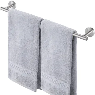 KES Handtuchhalter Handtuchstange Edelstahl SUS304 Badetuchhalter Handtuch Halter 55cm Wandmontage gebürstet, A2000S55B-2
