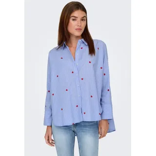 Only Hemdbluse Onlnew Lina Grace Moonlight Blau L